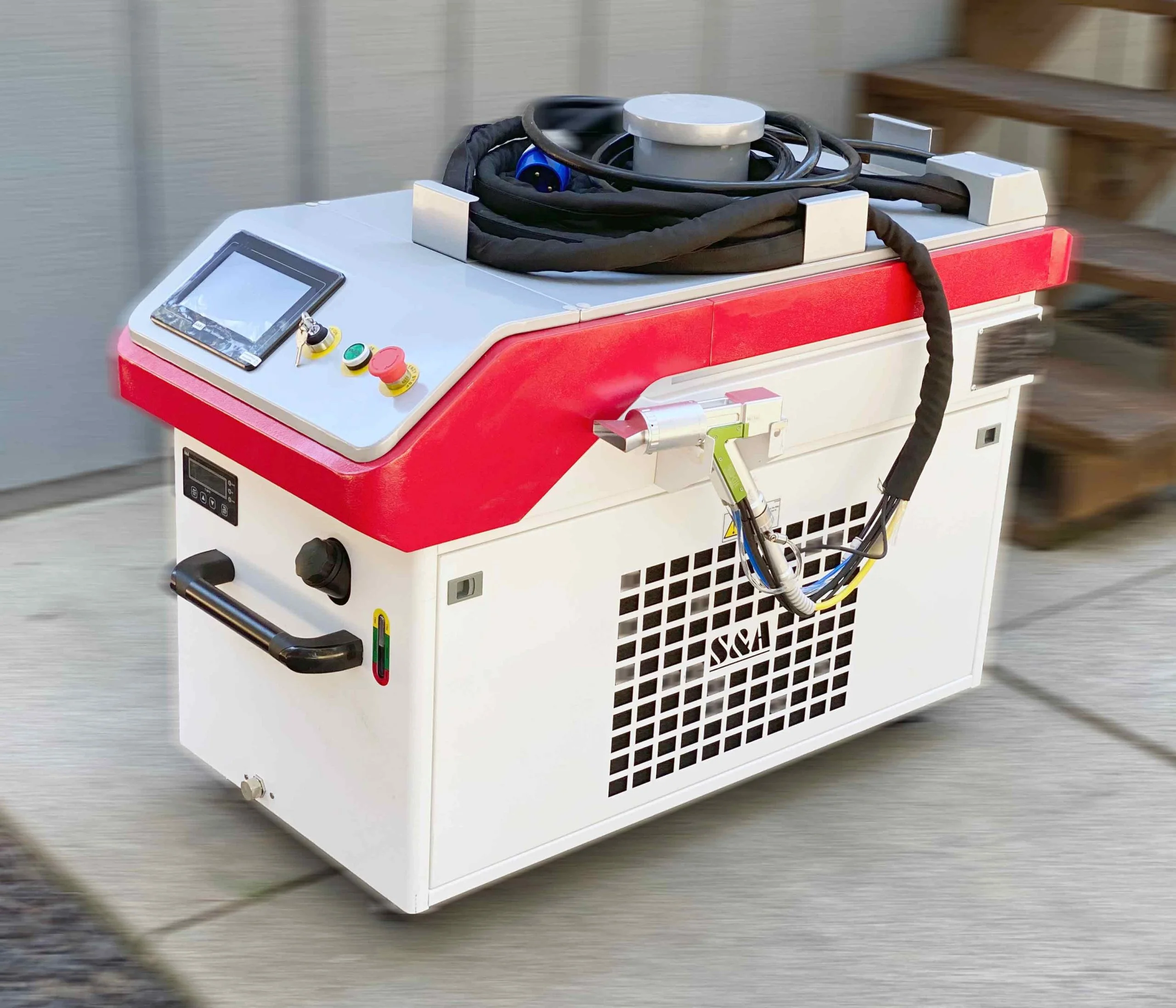 Laser Welder (3-in-1) DEWEI 2023 Latest Model Welding + Cutting + Rust  Removal 4000W (Welding and Cutting Materials) 